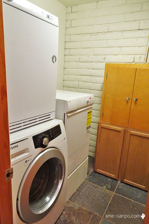 Airbnb 洗濯機＆乾燥機